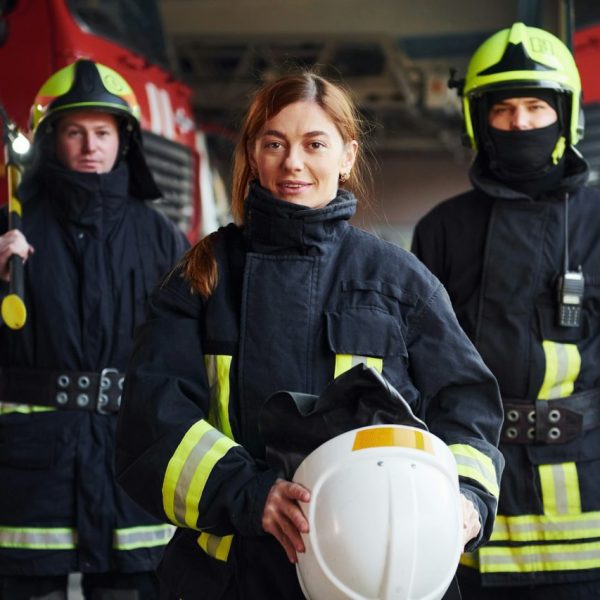 group-of-firefighters-in-protective-uniform-that-is-on-station